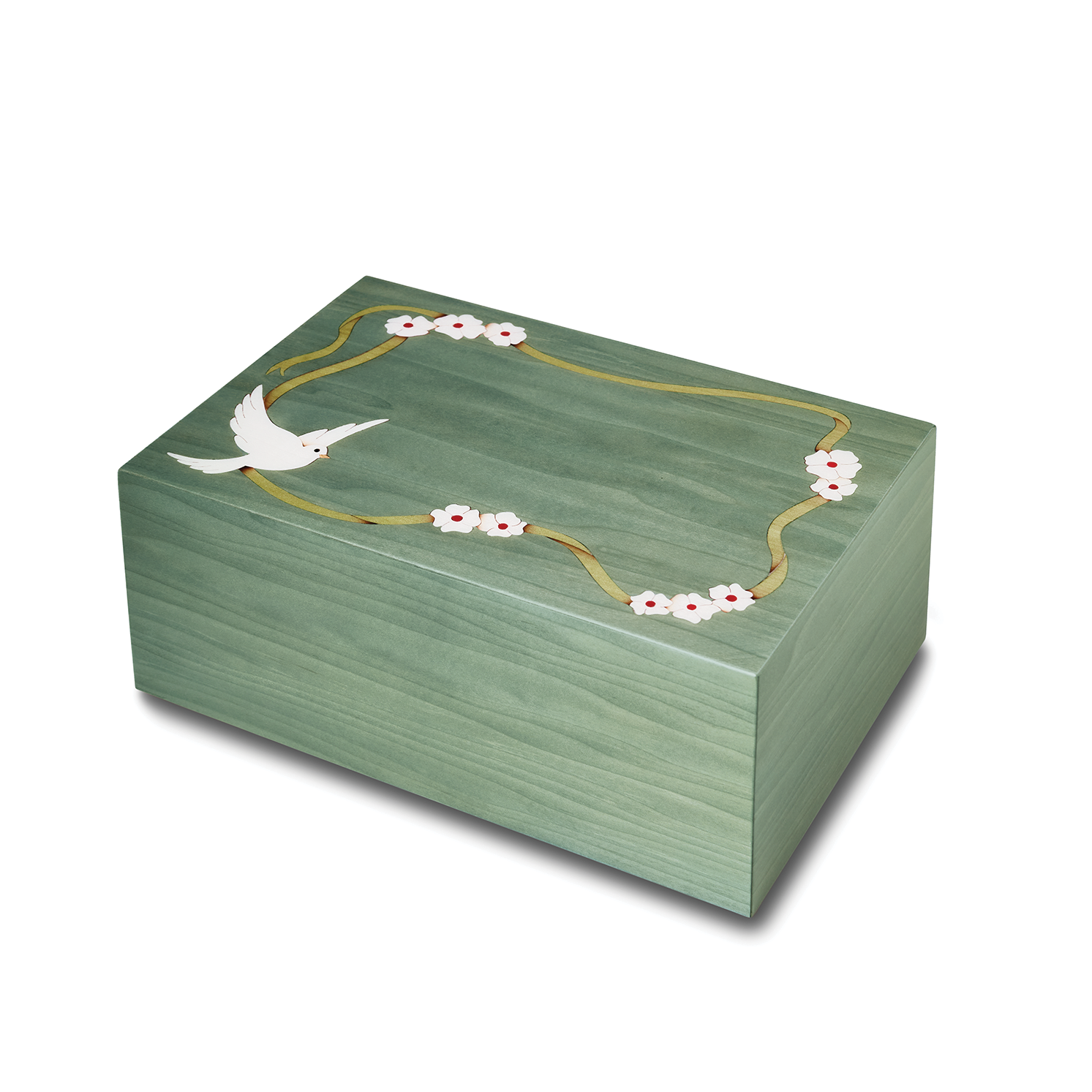 BLUMARINE 張元英ラインストーンクラウン正規品 LUCINDA Horizontal | Unique decorative wooden cremation urns